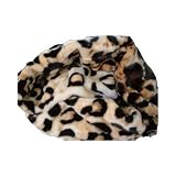 Queen Size Brown Leopard Print Korean Mink Blanket Apple Brand