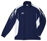 (ミズノ アスレチック)MIZUNO ATHLETIC ウオームアップシャツ A60SB200 A60SB200 14 ネイビー×ホワイト XO