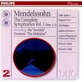 Mendelssohn: The Complete Symphonies, Vol.1