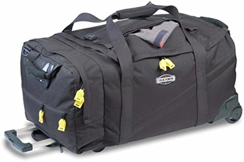 Travel Bag, Black, Ballistic Nylon, Metal