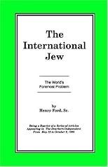 The International Jew: Jewish Influences In American Life