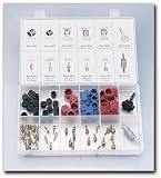 FJC R12 and R134a Valve Core and Cap Assortment