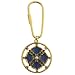 Windows to Heaven Floral Pendant Key Fob