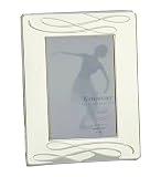 Waterford Ballet Ribbon Tarnish-Resistant Silver-plated 8-by-10-Inch Viewable Picture Frame