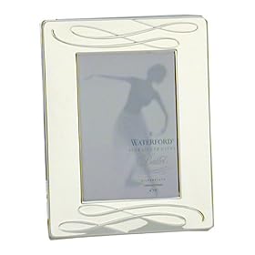 Waterford Ballet Ribbon Tarnish-Resistant Silver-plated 8-by-10-Inch Viewable Picture Frame