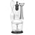 Kenwood Wizzard HB665 Pro Hand Blender Set, 2 Speed, 400W