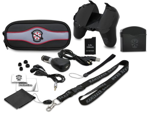 Pebble Entertainment Legendary Pack for Sony PSP Slim & Lite - Black (PSP)