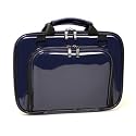 CaseCrown Double Memory Foam Netbook Case with Shoulder Strap (Metallic Navy) For Samsung NC10-14GB 10.2-Inch Netbook.
