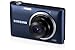 Samsung ST72 Digitalkamera (16,2 Megapixel, 5-fach opt. Zoom, 7,5 cm (3 Zoll) Display, bildstabilisiert, micro-SD) kobalt schwarz