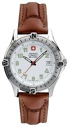 Men's Wenger&reg; Swiss Military Stainless Steel Traveler Watch
