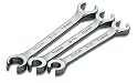 SK 373 SuperKrome 3 Piece 6 Point 10-Millimeter to 14-Millimeter Flare Nut Wrench Set