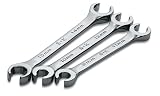 SK 373 SuperKrome 3 Piece 6 Point 10-Millimeter to 14-Millimeter Flare Nut Wrench Set