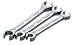 SK 373 SuperKrome 3 Piece 6 Point 10-Millimeter to 14-Millimeter Flare Nut Wrench Set