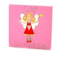 Personalised Fairy Long Socks Canvas