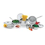 Wolfgang Puck Stainless Steel 10 Piece Cookware Set
