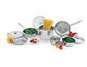 Wolfgang Puck Stainless Steel 10 Piece Cookware Set