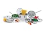 Wolfgang Puck Stainless-Steel 10-Piece Cookware Set