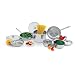 Wolfgang Puck Stainless Steel 10 Piece Cookware Set