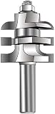 Stacked Rail and Stile Router Bit - Round Over Profile