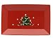 Waechtersbach Christmas Tree Rectangle Platters, Set of 2
