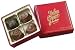 Helen Grace Chocolates, Assorted Milk & Dark Chocolate Truffles, 2 oz. Red Box, 3-pack