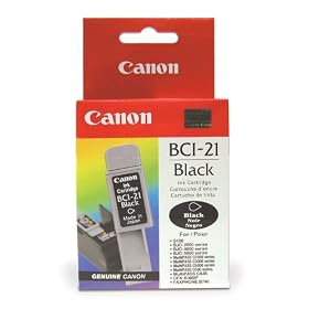 Canon Model BCI-21BK Black Ink Tank