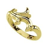 14K Yellow Gold Fashion Ring