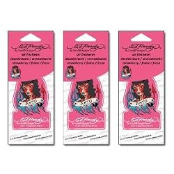 Ed Hardy(R) Tattoo Designs Hanging Paper Air Freshener - Ros
