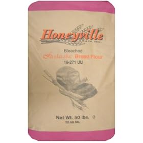 Bleached Fantastic Bread Flour - Bulk 50 Pound Bag