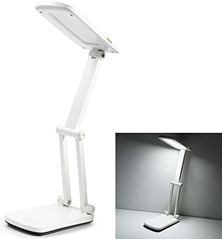 YAGE 2.4W Modern Stylish Free Dimmable Folding design Portable USB Rechargeable Touch Sensor LED Reading Light Lightweight Table Lamp Lightweight Table Lamp