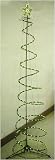 6' Spiral Christmas Tree Yard Art With 200 Green Lights #ES68-324