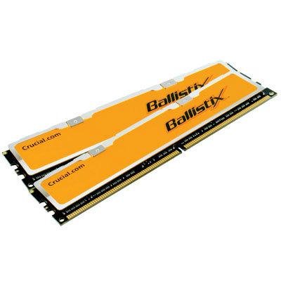 Crucial Ballistix 2GB kit (1GBx2), 240-pin DIMM, DDR2 PC2-6400 Memory Module - BL2KIT12864AA804