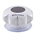 Waterproof Speaker, Elecstars 2016 Shower Speaker Water Resistant Wireless Bluetooth Portable Speaker with Suction Cup/Hands-Free Speakerphone - Best Gift for Women Kids Children Girls Boys (White)