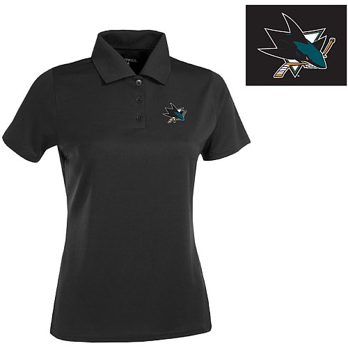 Antigua San Jose Sharks Women's Exceed Polo Shirt Small