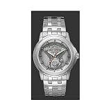 Harley Davidson Men's Pewter Medallion Bracelet Watch 76A021