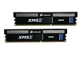 Corsair XMS3 - Memory - 8 GB : 2 x 4 GB - DIMM 240-pin - DDR3 - 1333 MHz / PC3-10666 - CL9 - 1.6 V - unbuffered - non-ECC