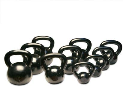 Zoldir Russian Premier Gymenist Exercise Kettlebell Fitness Workout Body Equipment Solid Cast Iron Choose Your Weight (50lb)