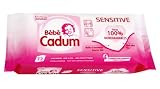 Bebe Cadum - Hygiène et Soin Bebe - Lingettes Sensitives sans Parfum - x 72