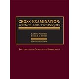 cross examination science and techniques
