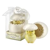 Kate Aspen About To Hatch Ceramic Baby Chick Salt... by Kateaspen