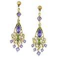 Tanzania Beaded Almond Drop Earrings