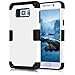 Galaxy Note 5 Case ,DDLBiz Hybrid Impact Shockproof Pattern Rubber Case Cover For Samsung Galaxy Note 5 (Samsung Galaxy Note 5, Black)