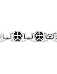 Sterling Silver Cross Bracelet