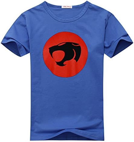 Makeno Fashion Child Kids Boys And Girls Thundercats Logo classic Cotton Medium/7Y-8Y Blue