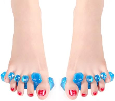 Bitly Original Toe Stretchers for Yoga, Toe Separators & Toe Spreader. Instant Relief. Fight Bunion, Hammer Toes, Claw Toes, Crooked Toes and More..