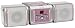 Alba SYS2046CDPNK Ultra Compact Micro System in Pink Finish