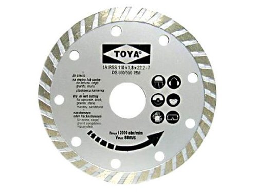 Diamant Trennscheibe 230 x22,2x 2,4 Turbo Nass 