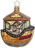 Inge-Glas Noah's Ark German Glass Christmas Ornament #40231806