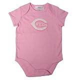 New MLB Cinncinati Reds Baby Outfit-Pink