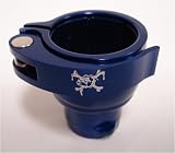 Maddog Designz Lockjaw Spyder Clamping Feed Neck - No Holes - Blue